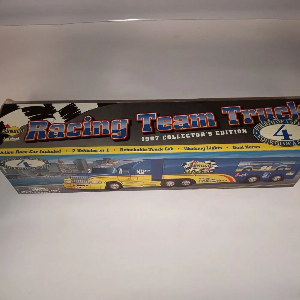 Sunoco Racing Team Truck 1997 Collector's Edition 4th in series Vintage Toy New